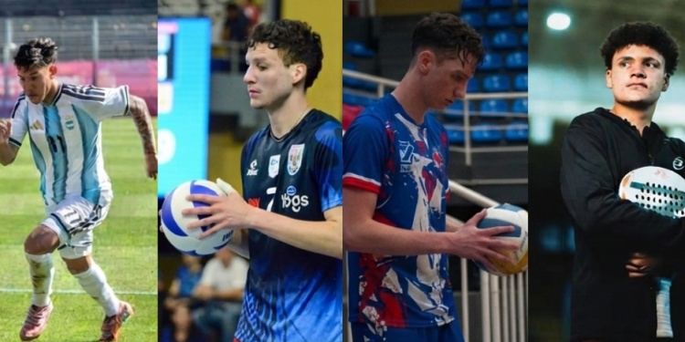 VAN POR TODO. Jainikoski, Maciel, Klaczynski y Contreras quieren el primer lugar.