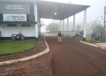 Panambí alcanzó la cota de alerta y cerró su paso fronterizo con Brasil
