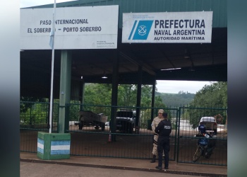 Con el Uruguay en baja, habilitan el paso El Soberbio-Porto Soberbo
