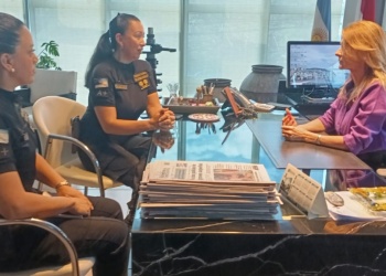 La dirección de Relaciones Internacionales de la Policía visitó el Consulado de Austria en Posadas