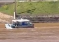Conductor brasilero habría caído al río Uruguay en Porto Mauá por mirar el celular