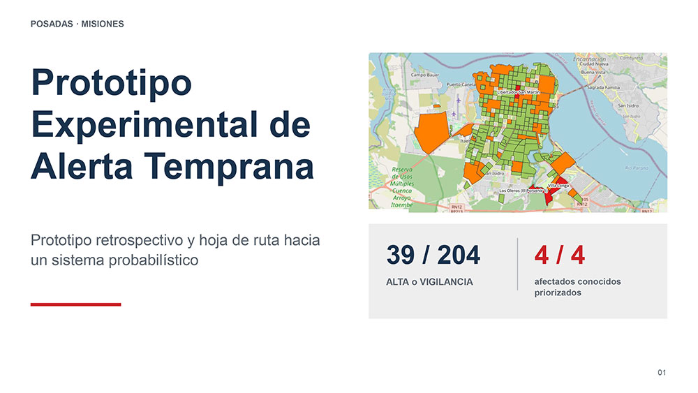 Creó un sistema que permitiría anticipar qué barrios tienen riesgo de inundación severa