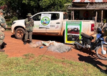 Detectan y secuestran redes y reel para pesca en el Lago Urugua-í