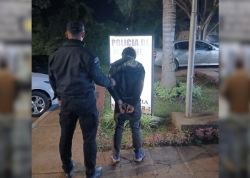 Trepó a un pilar para robar cables y terminó detenido