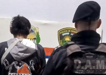 Posadas: detienen a delivery de drogas con 17 dosis de cocaína