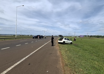 Choque en el Acceso Sur de Posadas dejó a una mujer herida