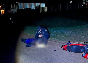 Alem: tras despistar con su moto, un joven motociclista sufrió fractura de cráneo