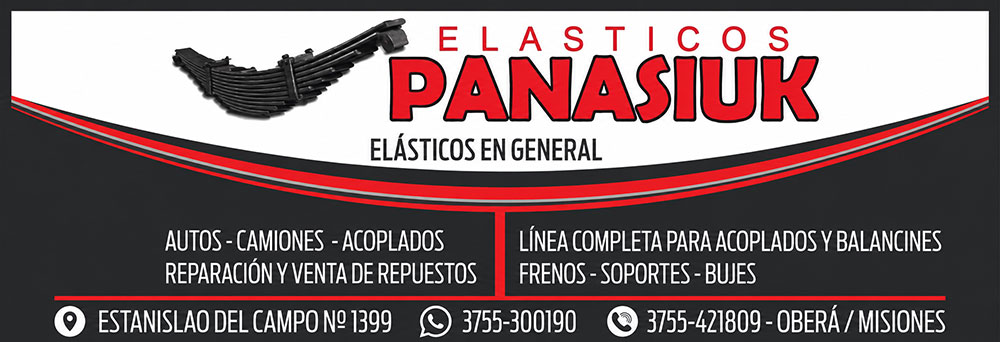 Anuncio de Elasticos Panasiuk