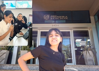 Aylén Gauna, la primera psicóloga ciega de Misiones, comenzó a trabajar en el 911