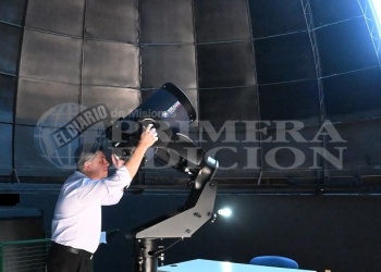 Capioví, semillero de astrónomos: Invitan a tocar el cielo con los ojos