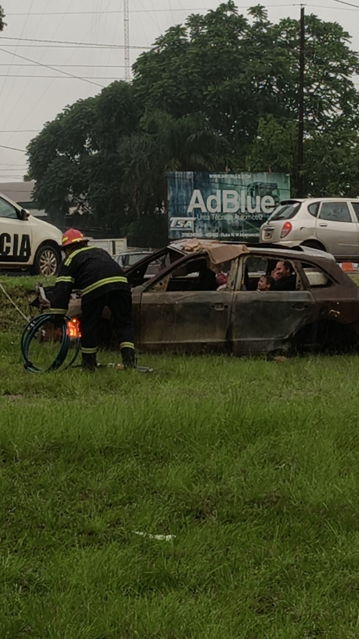 Simulacro de accidente vial en Oberá
