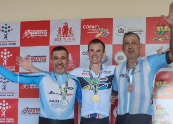 Ciclismo: Nazareno Yeri sumó cuatro medallas para la Argentina en el Panamericano