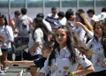 Los colegios pusieron a prueba  el show de cierre en el Anfiteatro