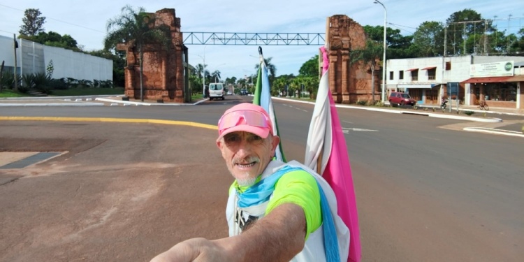 FALTA MENOS. Krakowiechi registra con imágenes todo el recorrido.