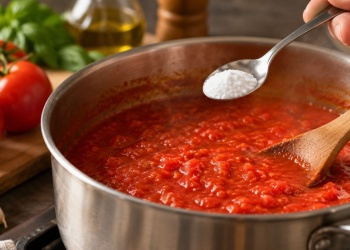 Ni azúcar ni trucos complicados: cómo reducir la acidez de la salsa de tomate