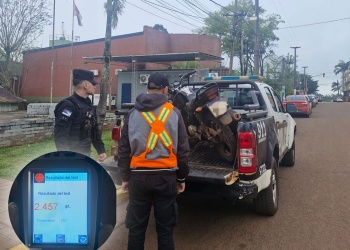 Circulaba alcoholizado y sin documentación: terminó detenido y con la moto secuestrada