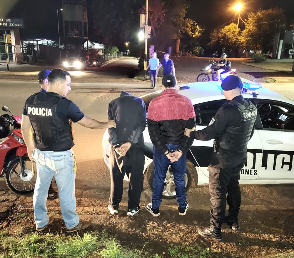Operativo policial en Eldorado