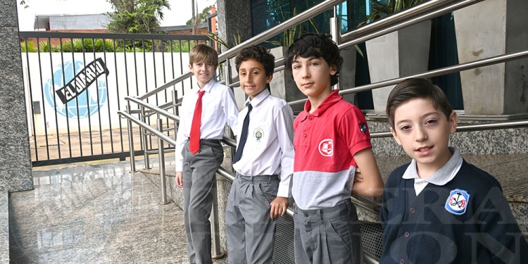 RUMBO AL NACIONAL. Salvo Benjamín, es la primera vez que los otros tres chicos llegan a esta instancia.