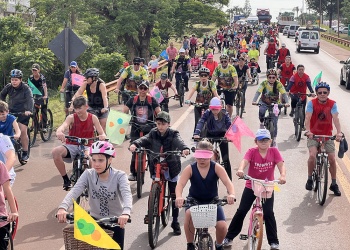 La solidaridad de caminantes y ciclistas volvió a recorrer Oberá