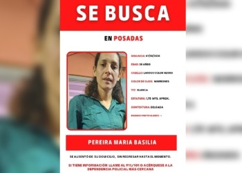 Buscan a María Pereira desaparecida en Posadas
