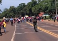 Levantaron el corte de la ruta nacional 12 en Montecarlo