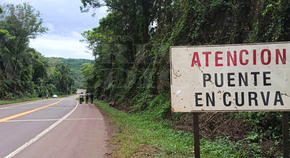 Zona afectada por la crecida
