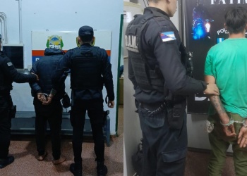 Dos detenidos en Posadas: uno hurtó una chapa y el otro tenía una faca casera