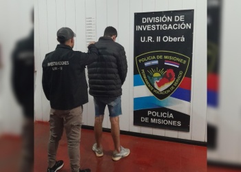 Lo delató su altura: mide casi 1,90 metros y fue detenido por un robo en Oberá