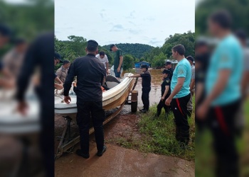 Rescataron a 105 integrantes de una comunidad mbya aislados por la crecida de un arroyo en San Vicente