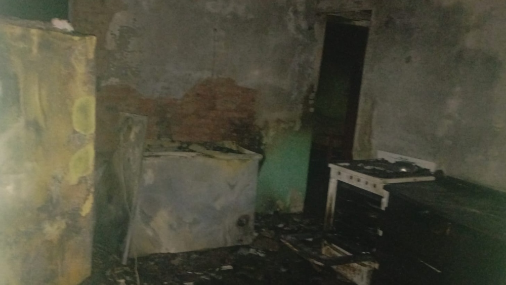 Posadas: escuchó una explosión y escapó del incendio con sus tres nietos