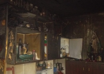 Posadas: escuchó una explosión y escapó del incendio con sus tres nietos