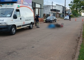 Falleció una motociclista tras un despiste en Posadas