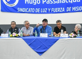 Passalacqua defendió la justicia social y pidió unidad sindical frente a la caída del empleo