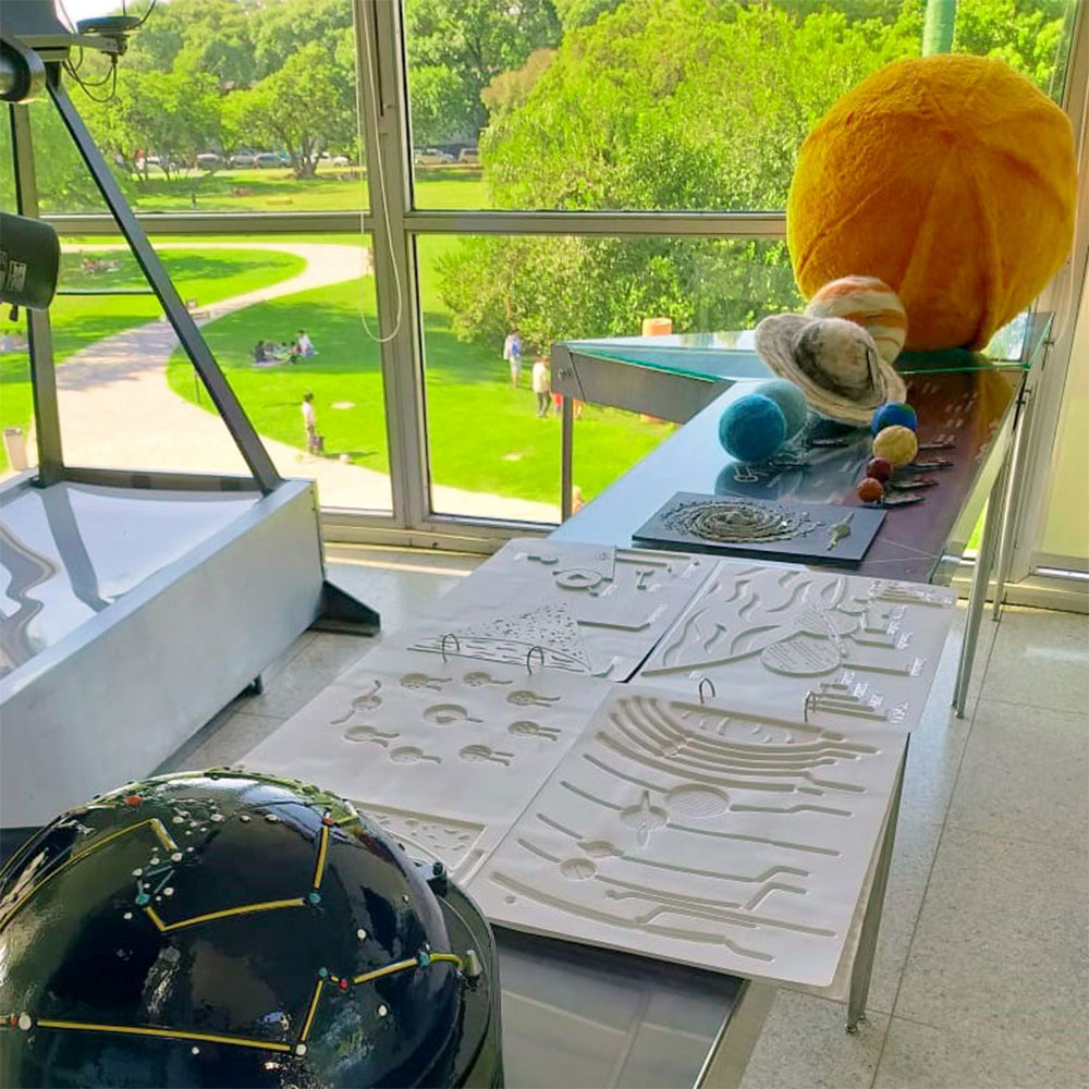 Experiencia de astronomía accesible