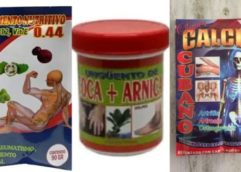 Prohíben tres productos vendidos como suplementos y productos terapéuticos