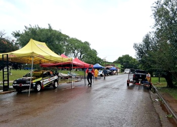 Pese al temporal, el Rally de Campo Grande sigue en pie con cambios en las actividades de este viernes