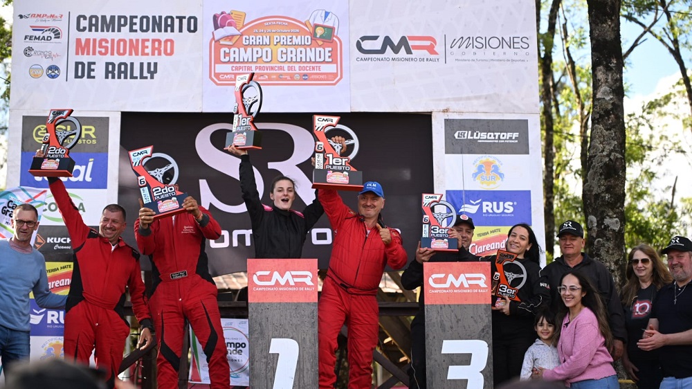 Marcos y Lisandra Marchioti, ganadores de la N6