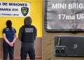 Detuvieron a una pareja tras amenazar con un cuchillo a un sereno para robarle