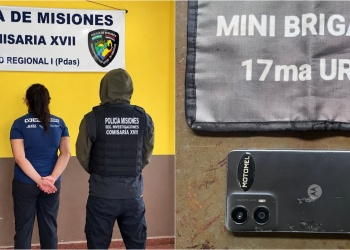 Detuvieron a una pareja tras amenazar con un cuchillo a un sereno para robarle